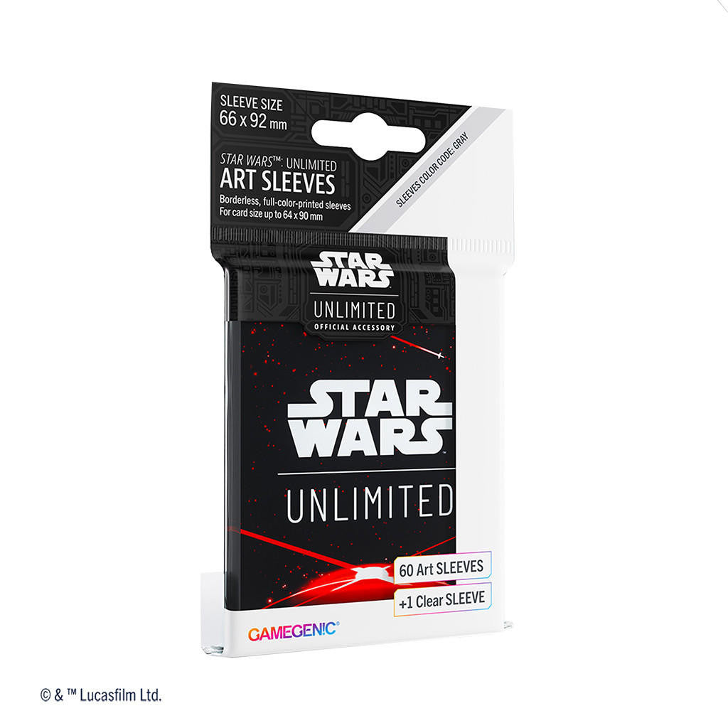 Gamegenic Star Wars: Unlimited Art Sleeves - Space Red